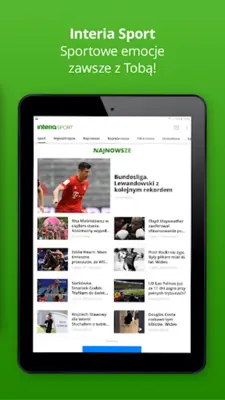 Interia Sport–wyniki, relacje android App screenshot 1